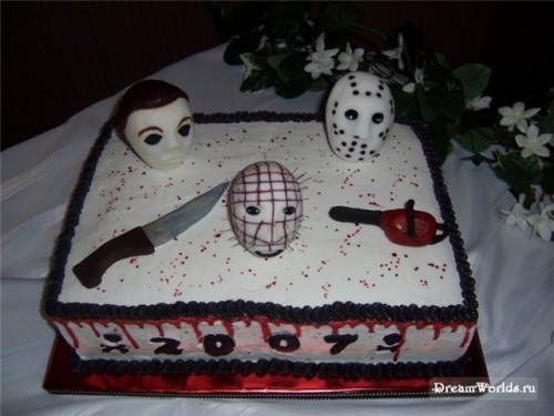 Scary Halloween cakes (454 wallpapers)